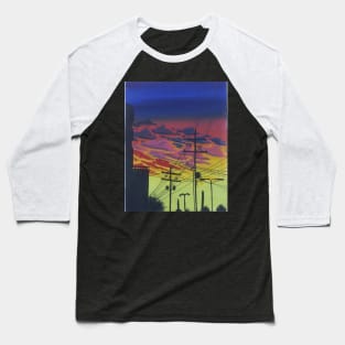 night life painting Baseball T-Shirt